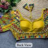 Tew Heavy Italian Soft Silk Multi Thread Work Navratri Blouse